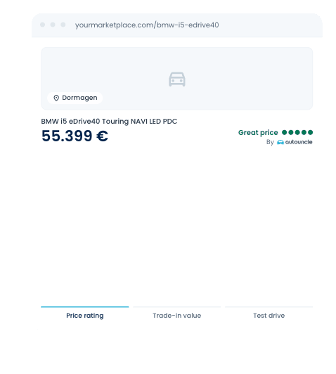 AutoUncle widget animation