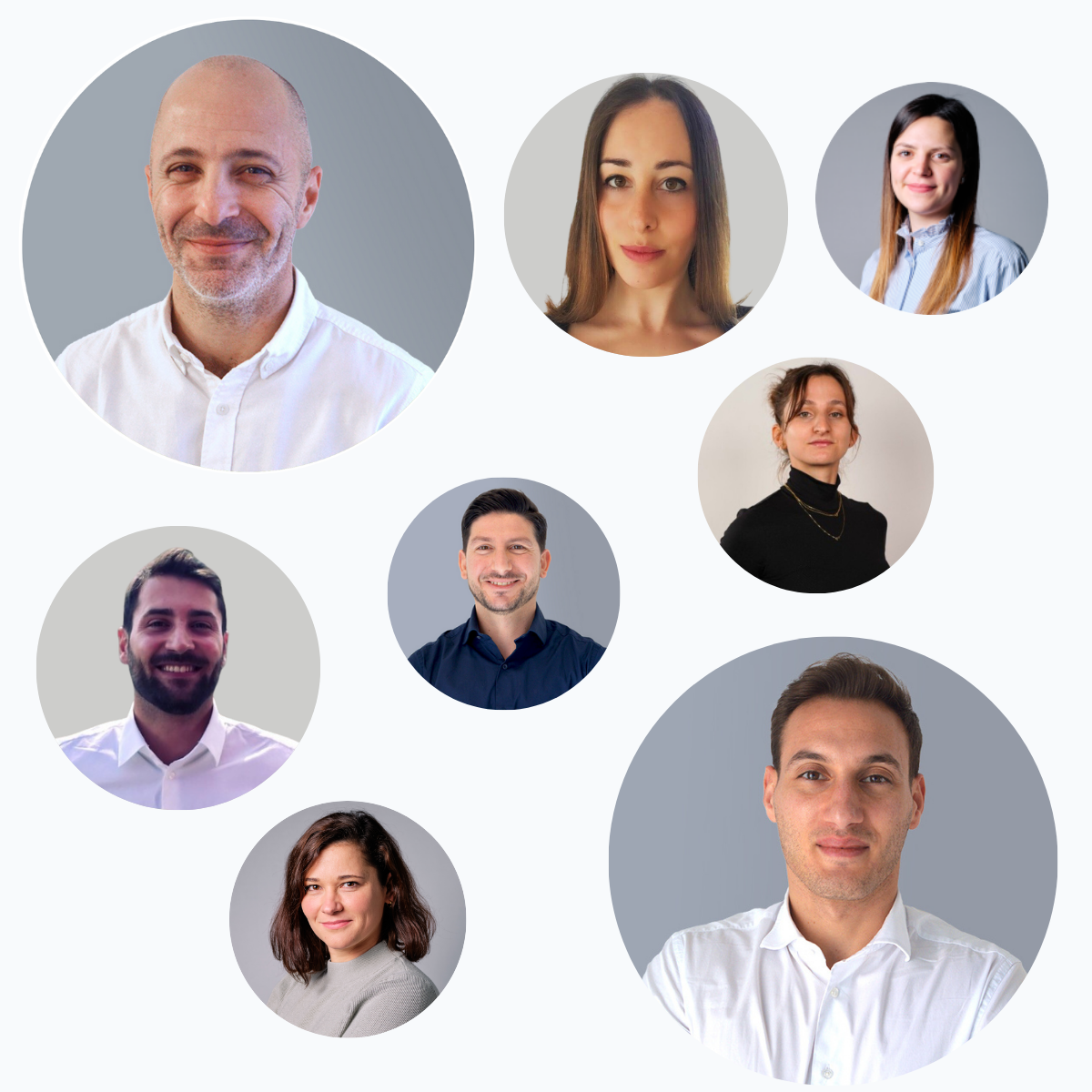 team it es sfondo grigio